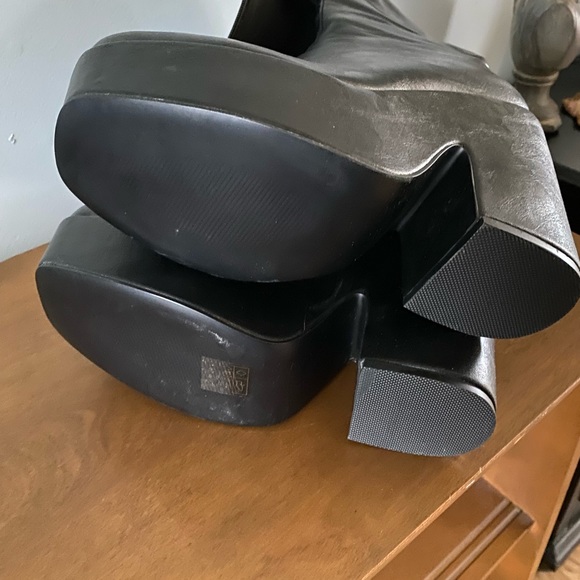 Lamoda raver platform boots new no box size 8 - Picture 4 of 5